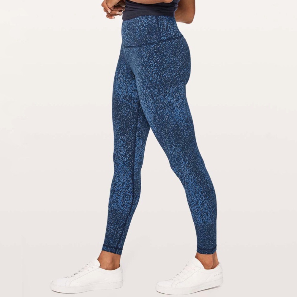 Lululemon‎ | Winder Under High Rise Tight 28" Mineral Lunar Eclipse Royal Size 4